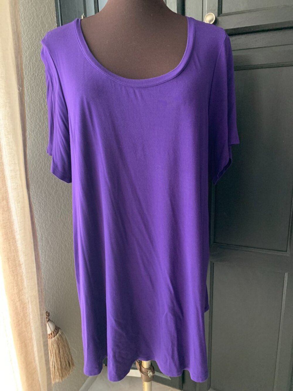 Lane Bryant Swing Tee Purple 18/20